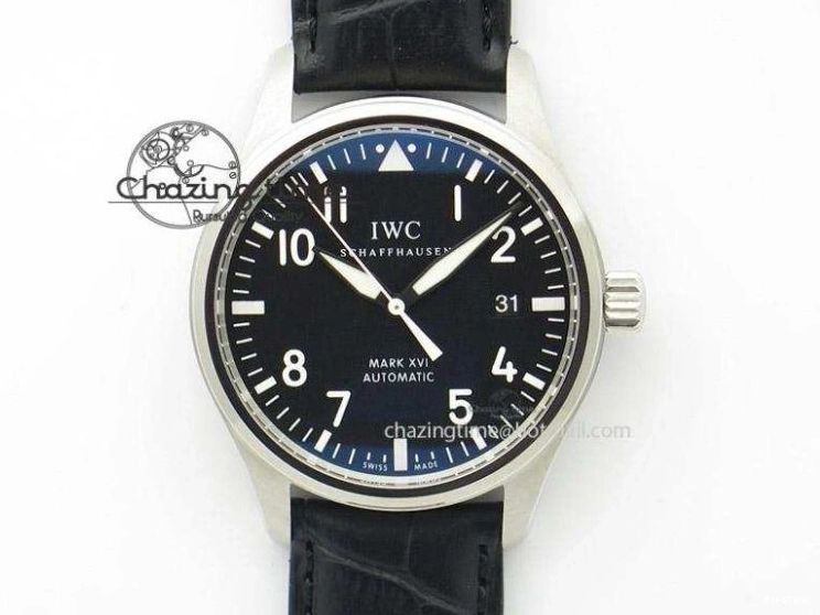 MIROTIME 0309 Big Pilot Top Gun Miramar PVD Plated Titanium on Green Nylon Strap A23J Refined 7398